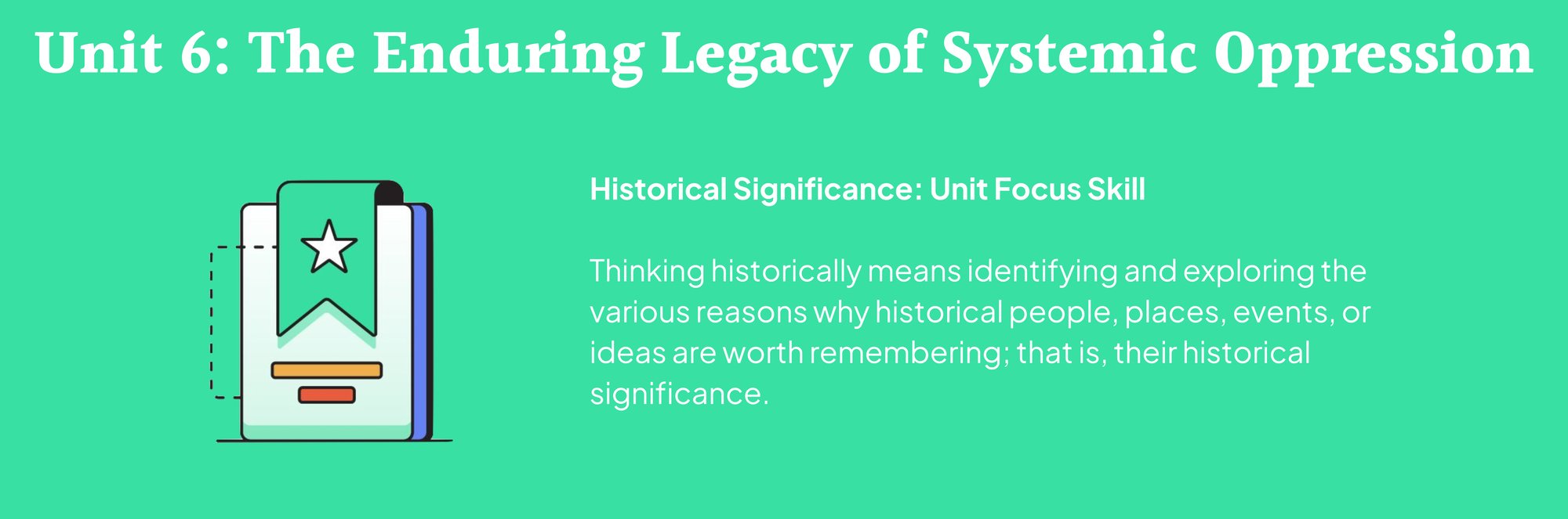 Unit 6 Systemic Oppression Unit 6 Systemic Oppression